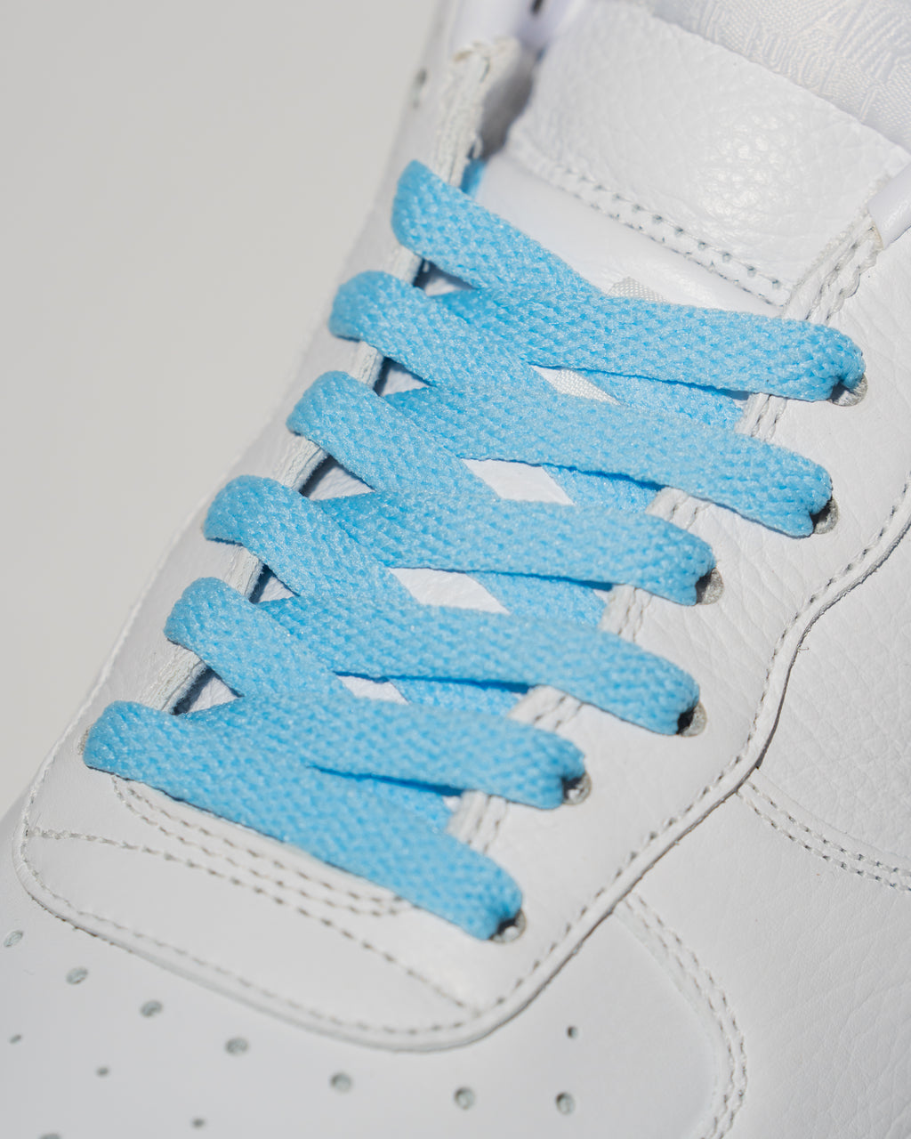 “Unc Blue ” Flat Lace