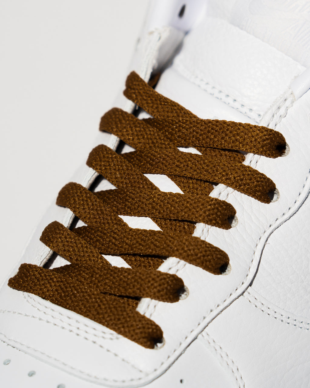 “Mocha Brown” Flat Lace