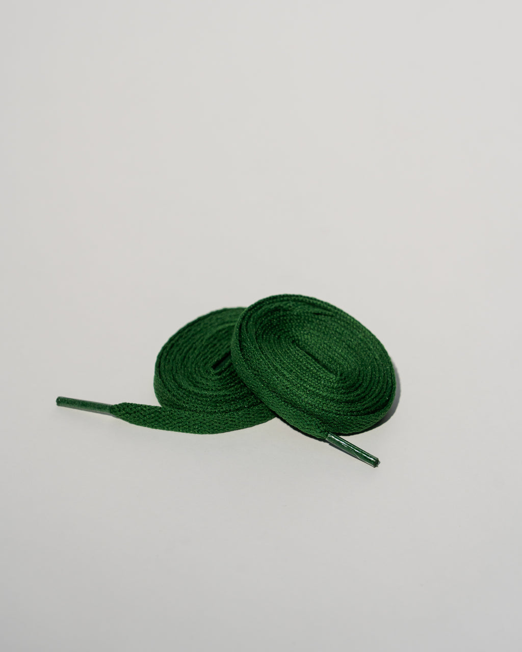 “Pine Green” Flat Lace