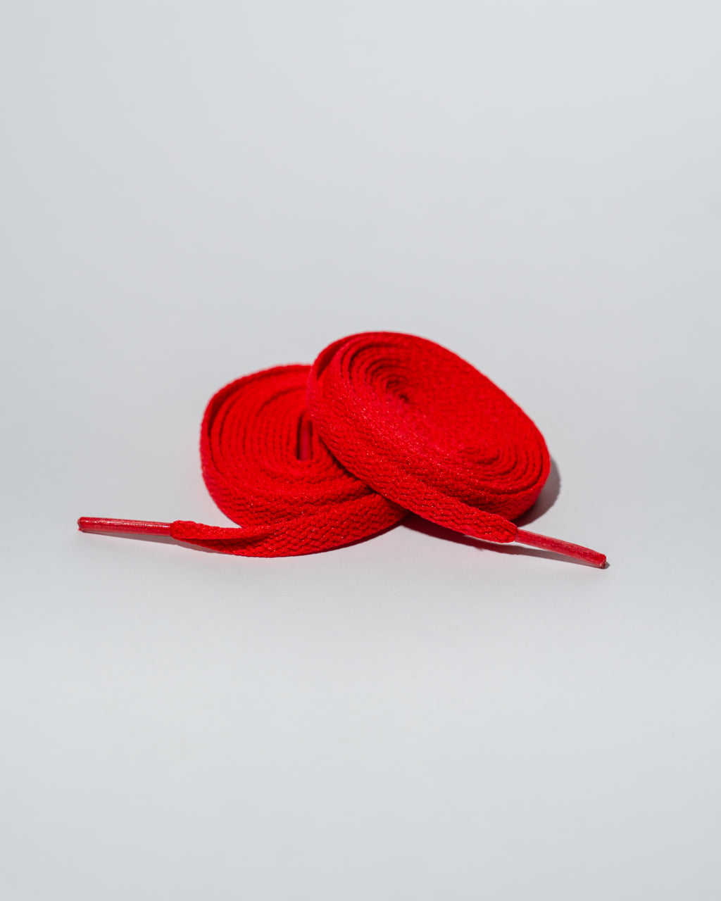"Barn Door Red" Flat Laces