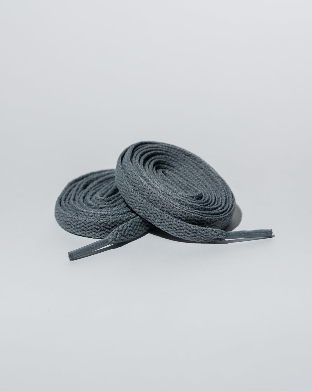 "Dark Gray" Flat Lace