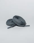 "Dark Gray" Flat Lace